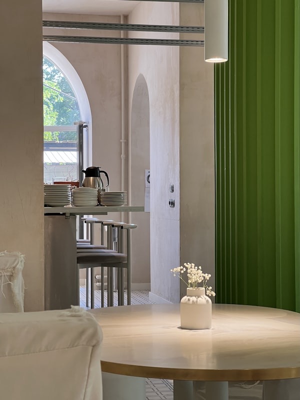 Elegant bedroom with professional staging